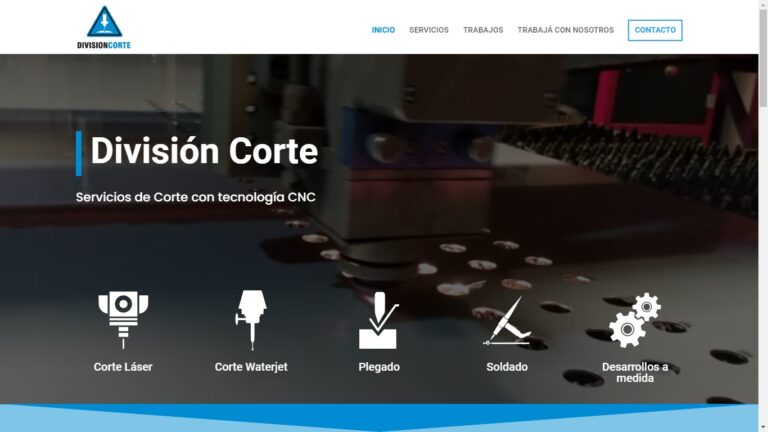 División Corte Sitio