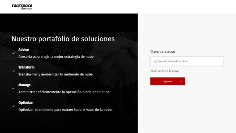 Rackspace Roadmap Sitio