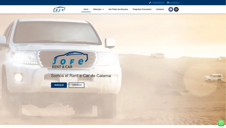 JOFE - Arriendo Autos Calama